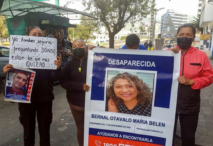 Continúa la búsqueda de María Belén
