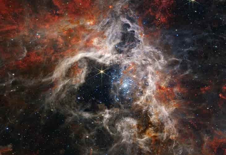 El telescopio James Webb muestra en detalle una guardería de estrellas