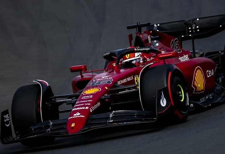 Ferrari y Mercedes se muestran en la casa de Verstappen
