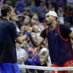 Kyrgios elimina a Medvedev, número uno y vigente campeón del Abierto de EE.UU.