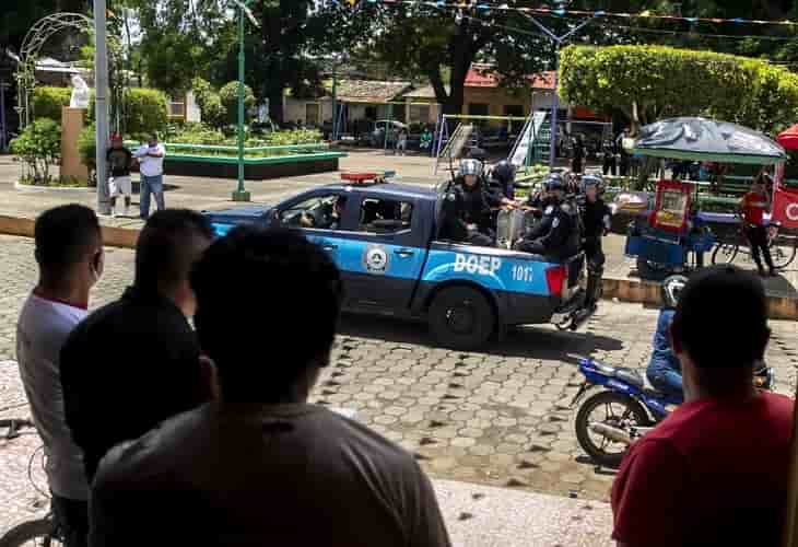La Policía nicaragüense prohíbe una celebración católica