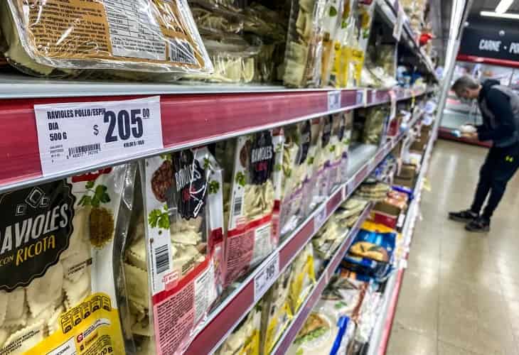 Los precios en Argentina subieron el 78,5 % interanual en agosto