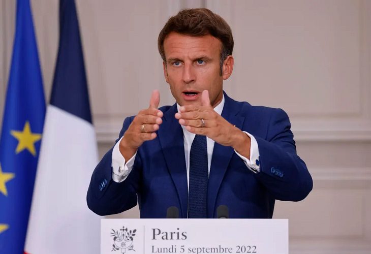 Macron dice que Francia “necesita la solidaridad europea con la electricidad”