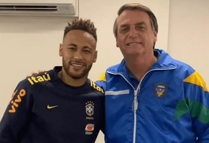 Neymar cuestiona las críticas recibidas tras pedir el voto para Bolsonaro