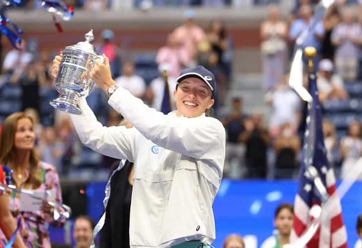 Swiatek, la tenista que más ganó en premios en 2022; 9.2 millones de dólares
