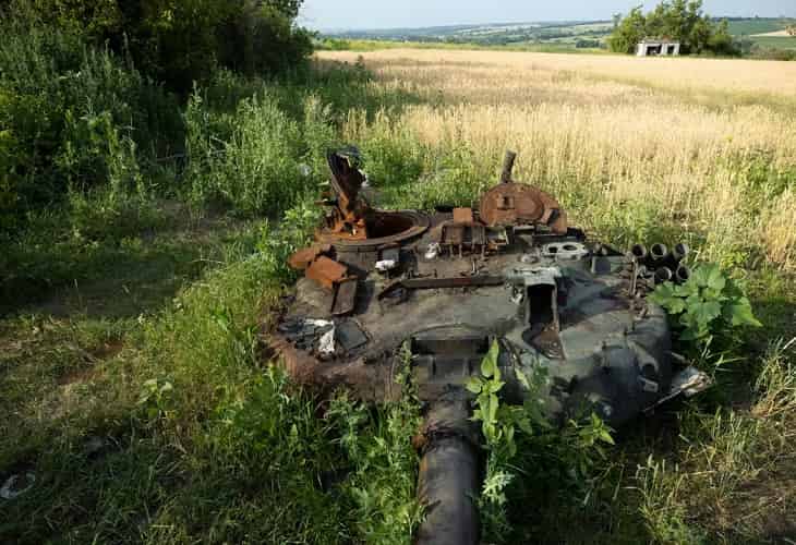 Ucrania ha destruido más de 2.000 tanques y 250 aviones rusos, según Zelenski