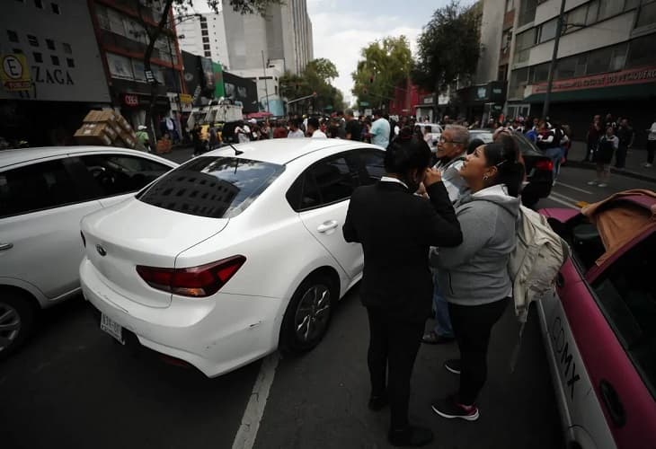 Un sismo de magnitud 6,8 sacude el centro de México