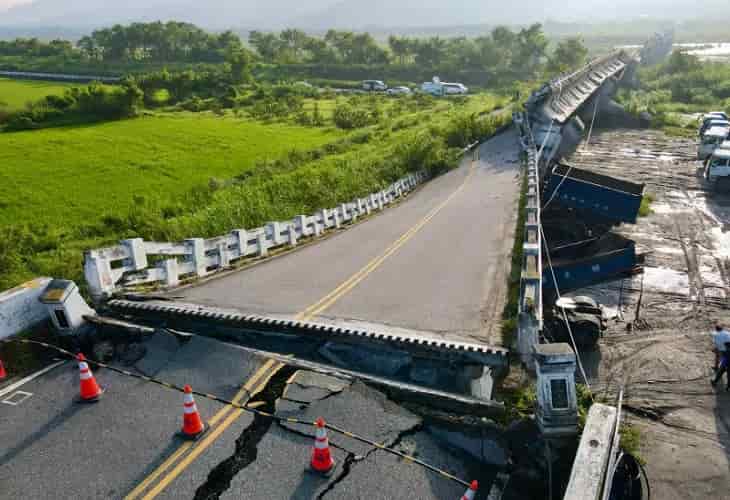 Una serie de sismos azota Taiwán dejando al menos un muerto y 79 heridos
