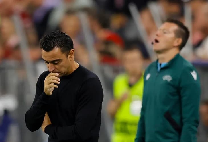 Xavi - El resultado no refleja lo que se ha visto en el campo