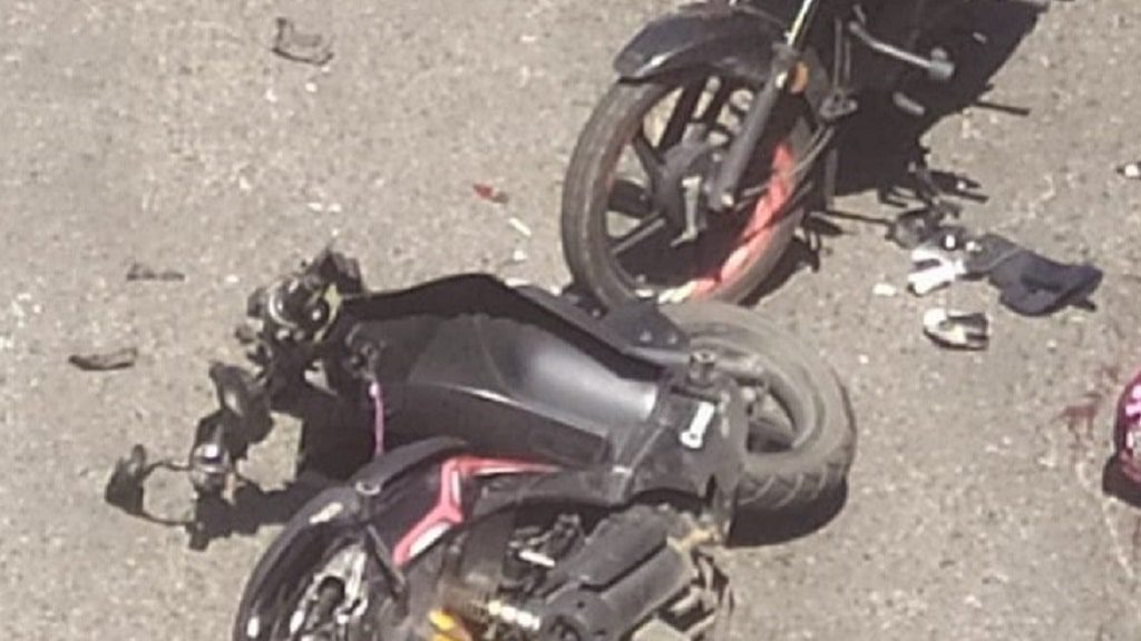Mujer motociclista muere en accidente cerca de la Glorieta de Niquía