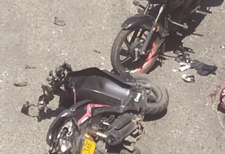 Mujer motociclista muere en accidente cerca de la Glorieta de Niquía