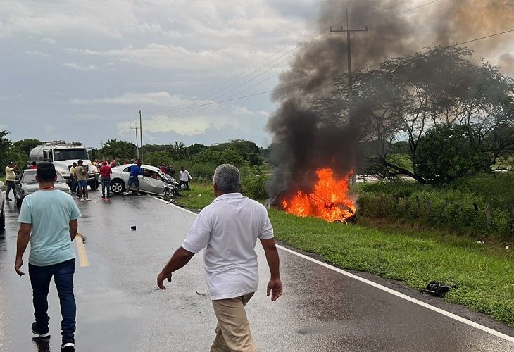 Accidente mortal_Juan Carlos Jiménez, el buenavistero que murió incinerado en una vía del Cesar