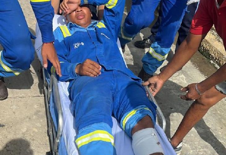 Le disparan a trabajador de Air-e para que no revise medidor, en Barranquilla