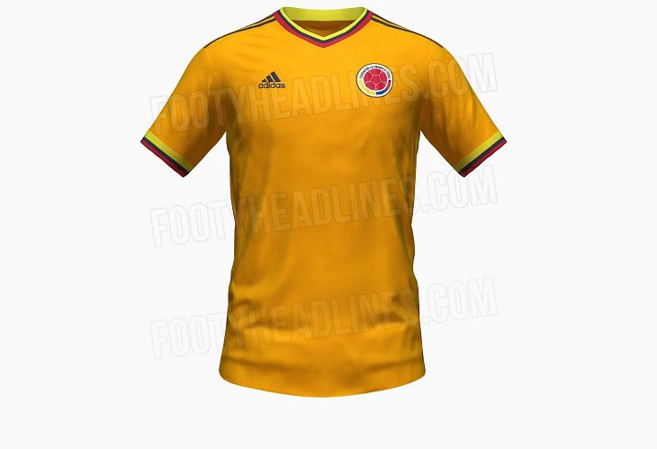 Adidas prepara una camiseta conmemorativa de Colombia, que evoca a los 70's