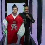Canelo Álvarez entra al ring vs Golovkin oyendo en vivo "México lindo y querido"