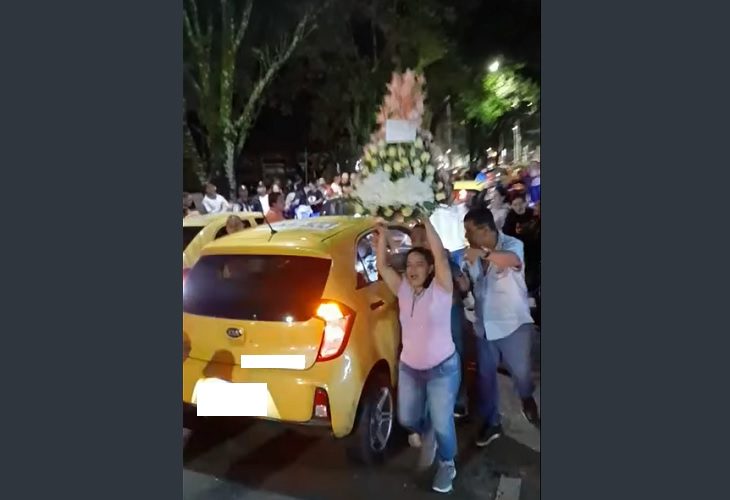 Taxistas de Medellín convocan a 4 días de duelo por crimen de Blanca Inés Giraldo