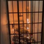 Reclusos en Obando queman celdas ante traslado de hermanos que mataron a su mamá