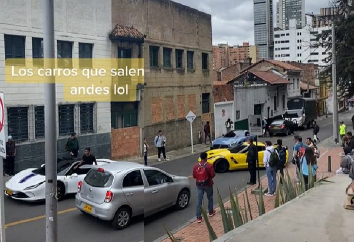 Los lujosos autos por los que llaman "presumidos" a estudiantes de Los Andes