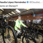 Tras Día Sin Carro, Claudia López trina "Me siento en Disney" y luego lo borra
