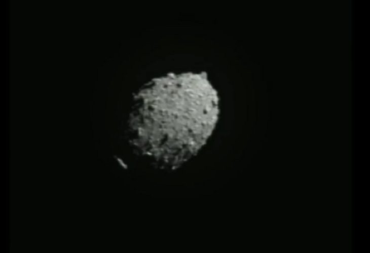 Así fue como NASA impactó la nave DART contra un asteroide