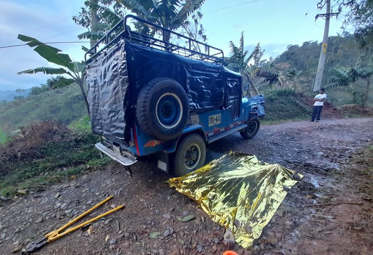  Conductor muerto en Betania tras caer un cable de energía en su carro