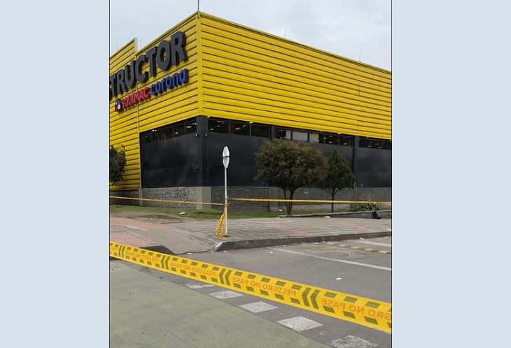 Descartan explosivo cerca del Constructor Sodimac en la Autopista Norte