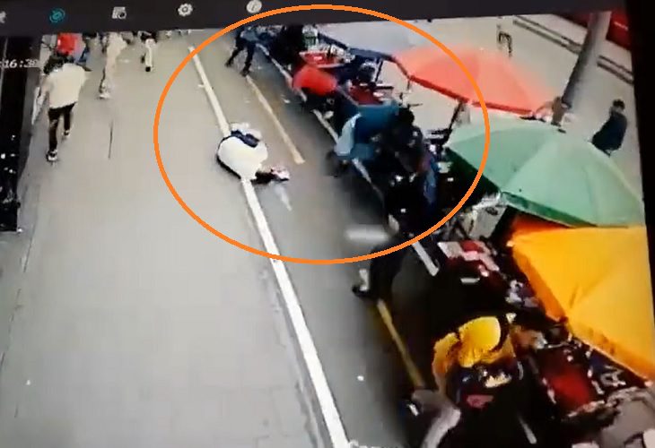 Sicarios asesinaron a dos venezolanos en plena avenida Jiménez de Bogotá