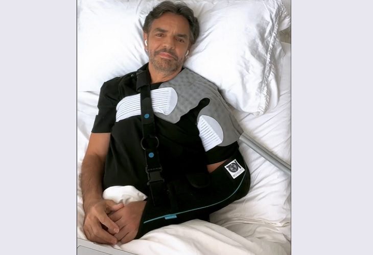Eugenio Derbez detalla el terrible accidente en el que se dañó el hombro