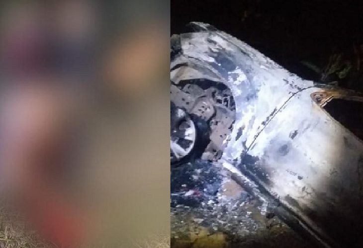 En El Carmen, Manabí, incineraron a dos presuntos extorsionadores