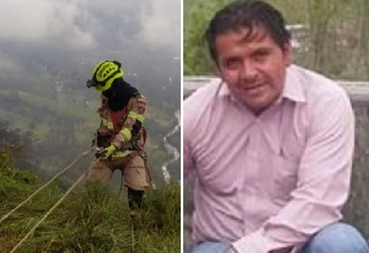 Sigue búsqueda de Gerardo Segura, quien cayó en auto por el Salto del Tequendama