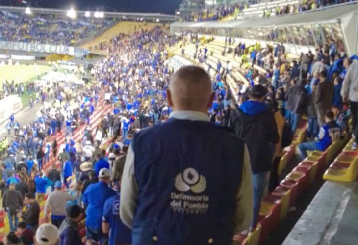 5 hinchas de América fueron agredidos en El Campin durante partido ante Millos