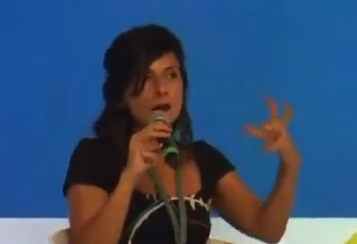 Ministra de Minas habló de decrecimiento y luego se fue de la rueda de prensa 