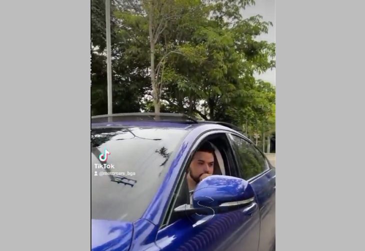 Video del choque mortal del dueño del restaurante 'El Macho Food' a bordo de un Jaguar