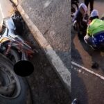 Joven mujer queda bajo las llantas de un carro de basura en vía Copacabana-Niquía