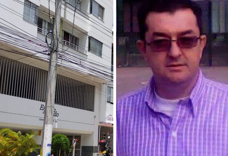 José Rogelio Posada Castro : Abogado murió tras caer de un piso 10 en el barrio El Prado de Bucaramanga