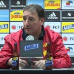 Molestia de Néstor Lorenzo con periodista por tema Cuadrado