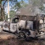 Queman carro de Afinia - EPM por inconformidad con tarifas en Córdoba