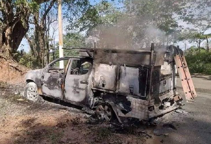 Queman carro de Afinia - EPM por inconformidad con tarifas en Córdoba