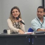 Susana Boreal sorprendió cantando en la conferencia de Andicom