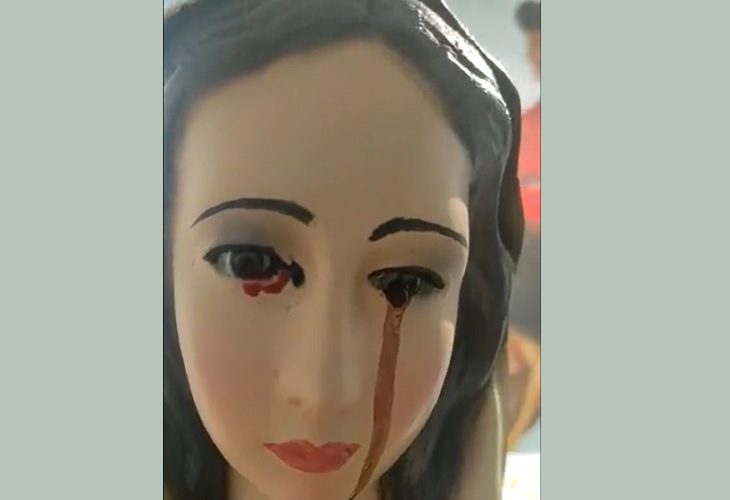 La Rosa Mística - virgen del barrio Provenza de Bucaramanga, lloró sangre