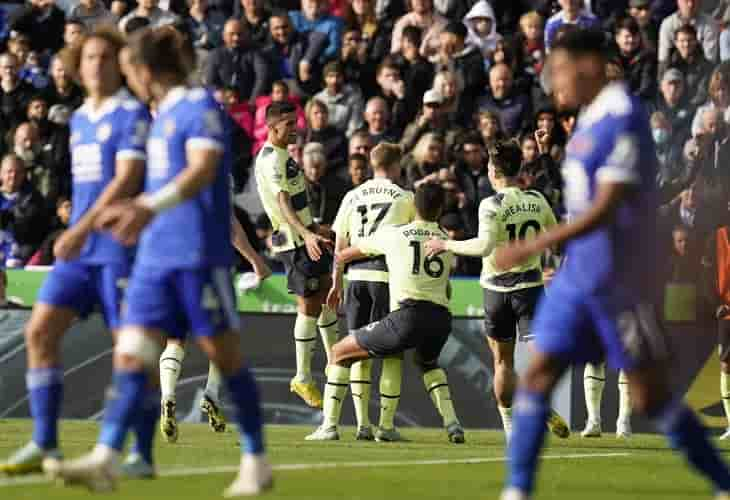 0-1. A falta de Haaland, De Bruyne