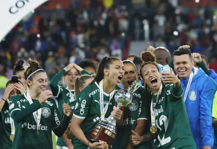 1-4. Palmeiras golea a Boca y suma la undécima Libertadores Femenina para Brasil