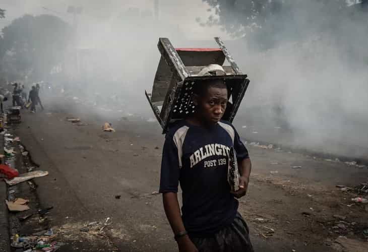 Afirman en Haití que el Gobierno planificó el caos para justificar la intervención