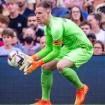 Benzema deja la marca de imbatibilidad de Ter Stegen en 636 minutos