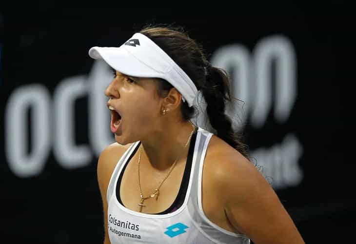 Camila Osorio, una tenista contra los “dragones”