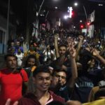 Caravana de venezolanos parte del sur de México pese a restricciones de EEUU