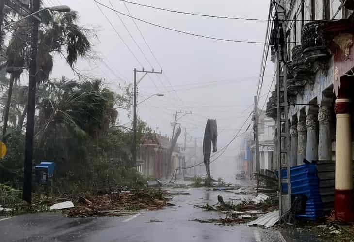 El huracán Ian derrumbó totalmente 38 casas en La Habana y dañó más de mil