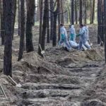 Exhumados los veinte primeros cuerpos hallados en Limán (Ucrania), entre los que hay niños