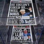 Johnson regresa al R.Unido ante su posible candidatura al liderazgo “tory”