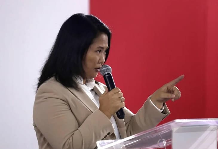 Keiko Fujimori denuncia que aparece como fallecida en el censo oficial peruano